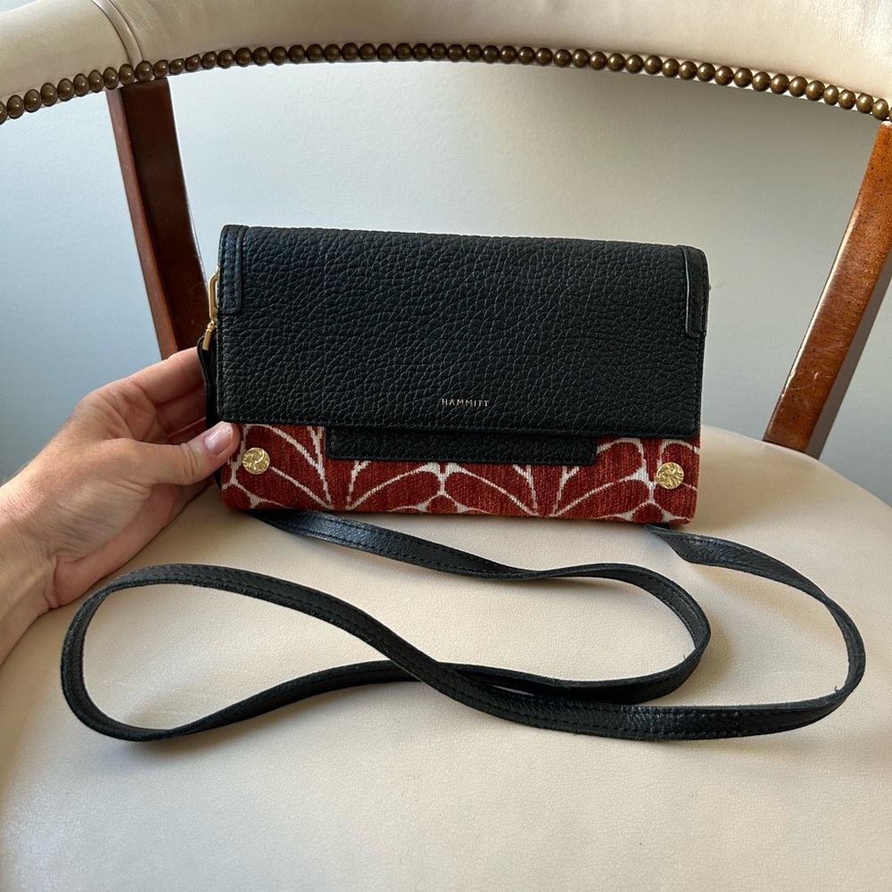 Hammitt AJ Texas Tapestry leather crossbody bag
